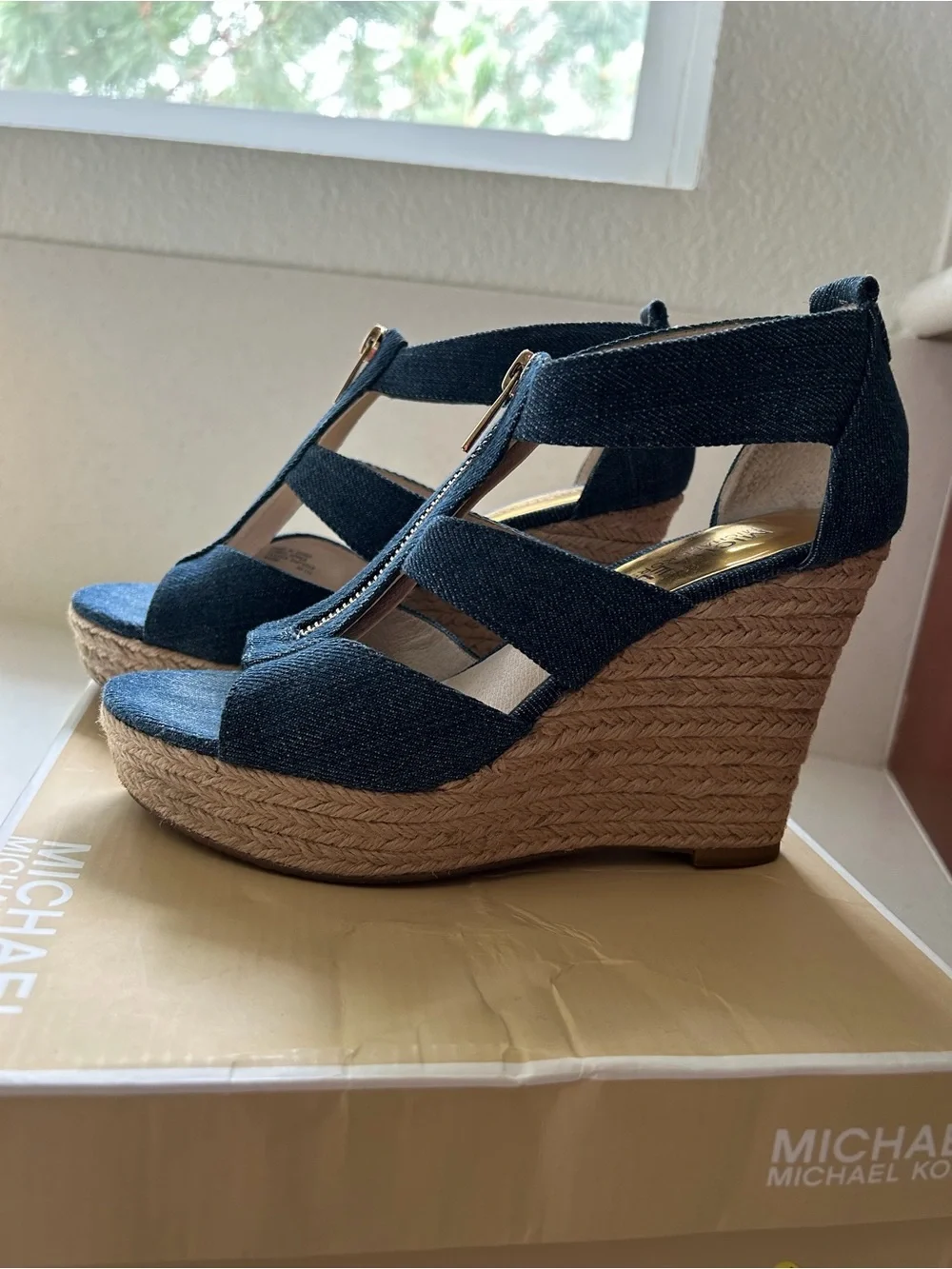 Michael Kors Damita Wedge Sandals